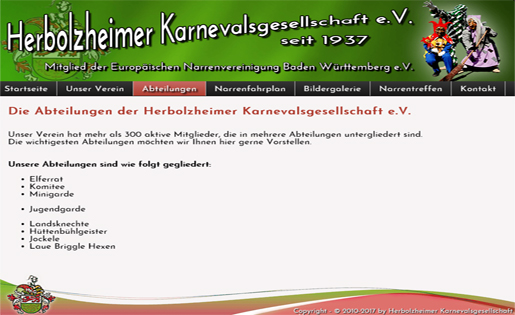 Weitere Abteilungen